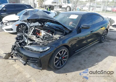 2024 BMW I4 Gran Coupe Edrive35 z USA, uszkodzony, nr VIN WBY43AW01RFT09491